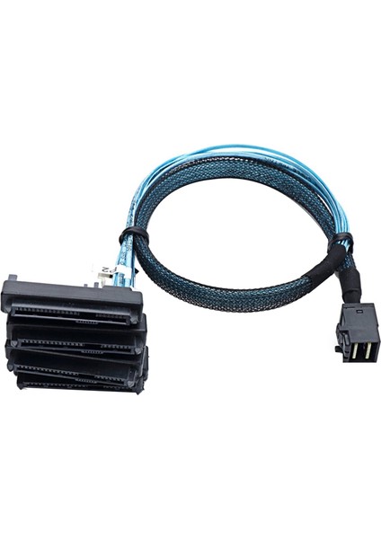 Mini Sas Hd 12G SFF8643 - 4 Sas 29 Pin SFF8482 Kablo Konnektörleri, 15 Pin Sata Güç Konektörü Denetleyicisi ile (Yurt Dışından) indirimleri