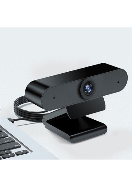 1080P Web Kamerası Mikrofonlar Pc Için Full Hd Video Kamera USB Fişi Geniş Açı Canlı Video Çevrimiçi Kurs Her Şeye Gücü Yeten (Yurt Dışından)
