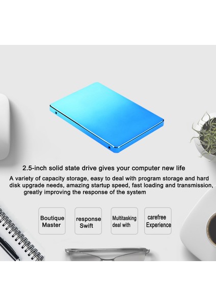 Os Xp Win7 Win8 WIN10 Linux Sistemi Için SSD 2.5 Inç 120 GB Sata Iıı Bilgisayar Dahili SSD Sabit Disk (Yurt Dışından)