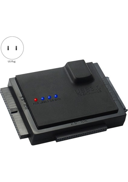 Usb3.0 - Sata Ide Adaptörü Sabit Disk Sata - Usb3.0 Veri Aktarım Dönüştürücüsü, 2.5/3.5 HDD SSD Optik Sürücü (Ab Tak) (Yurt Dışından)