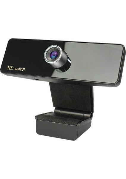 1080P Web Kamerası Dahili Çift Mikrofon Pc Için Full Hd Video Kamera USB Tak-Çalıştır Sürücüsüz (Yurt Dışından)