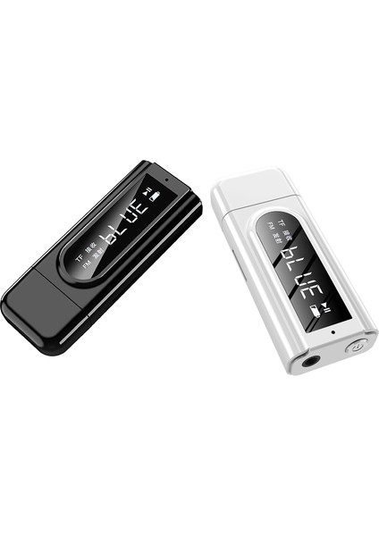 K9USB 5.0 Bluetooth Alıcısı Aux Bluetooth Adaptörü Pc Tv Için Araba Kulaklık 3.5mm Jack Verici Tf Kart (Siyah) (Yurt Dışından) fiyatları