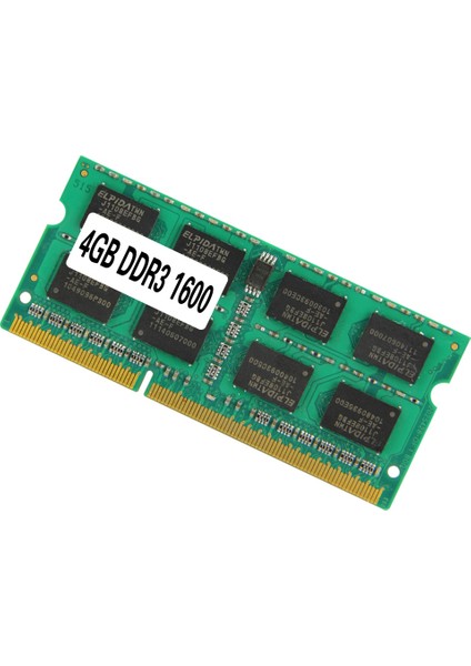 Amd/(4g) Için Ddr3 PC3-12800 Ram 1600MHZ 204PIN 1,5V So-Dımm Dizüstü Bilgisayar Belleği (Yurt Dışından)