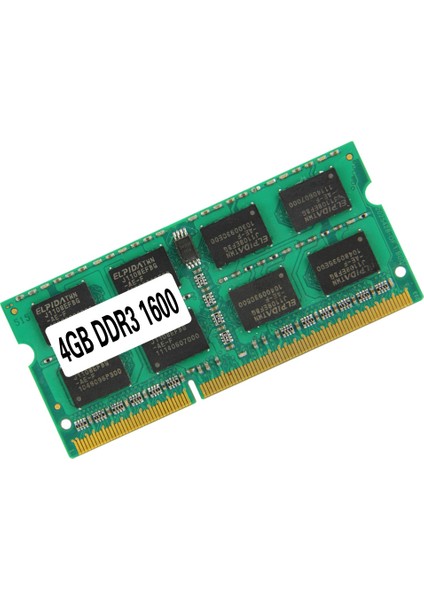 Amd/(4g) Için Ddr3 PC3-12800 Ram 1600MHZ 204PIN 1,5V So-Dımm Dizüstü Bilgisayar Belleği (Yurt Dışından)