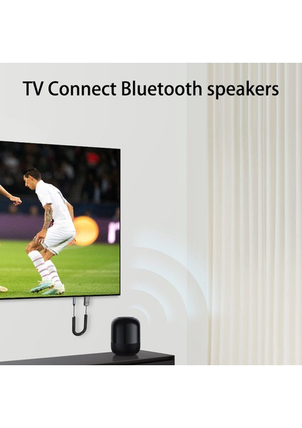 C11 Bluetooth Adaptörü Taşınabilir Araç Ses Aux Eller Serbest Çağrı 2 In 1 USB Bluetooth Ses Alma Verici Adaptörü (Yurt Dışından)