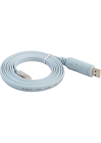Usb'den RJ45'E Usb'den Konsola Seri Bağlantı Noktası RS232 Hata Ayıklama Hattı Alıcısı 1.8 Metre Dizüstü Masaüstü Bilgisayarlar Için Uygun (Yurt Dışından) fırsatları