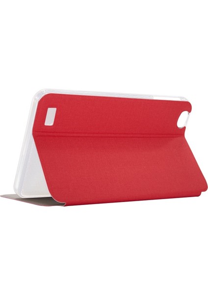 P80 P80X P80H 8 Inç Tablet Anti-Drop Flip Case Tablet Standı Için Pu Deri Tablet Kılıfı (Kırmızı) (Yurt Dışından)