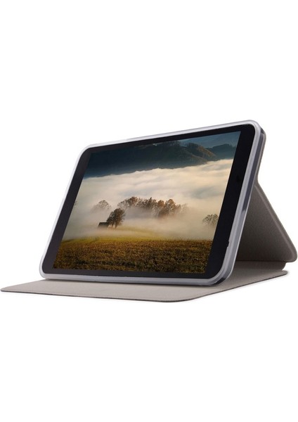P80 P80X P80H 8 Inç Tablet Anti-Drop Flip Case Tablet Standı Için Pu Deri Tablet Kılıfı (Kırmızı) (Yurt Dışından)
