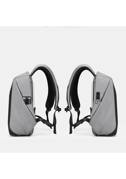 Hırsızlığa Karşı Seyahat Sırt Çantası, USB Şarj Portlu Iş Dizüstü Bilgisayarı Okul Sırt Çantası, Erkekler ve Kadınlar Için Su Geçirmez Çanta Fit 15.6 Inç Dizüstü B (Yurt Dışından) indirimleri