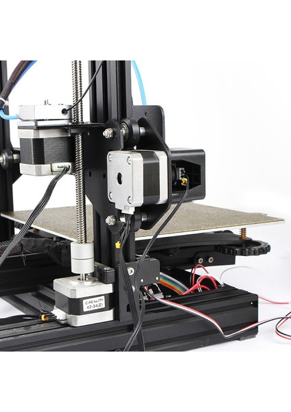 3 Alüminyum Çift Z Ekseni Kurşun Vida Yükseltme Kiti Için 3D Yazıcı Parçası 3/3s/3pro Için -3s'de Birleştirin (Yurt Dışından)