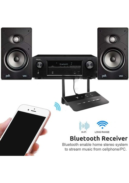 Csr Bluetooth 5.0 Adaptörü Bluetooth Alıcı Verici Ikisi Bir Arada Csr Çip Ll Aac Kablosuz Ses Adaptörü Dongle (Yurt Dışından)