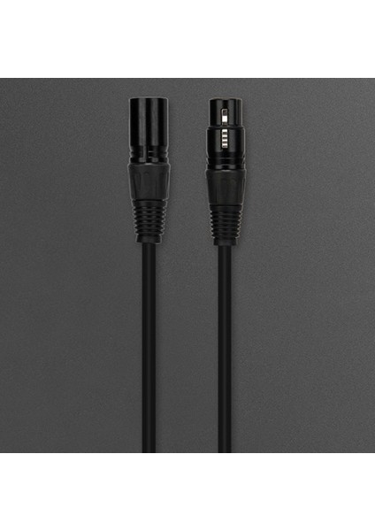 Ses Sinyal Kablosu 3 Metre Dengeli Kablo Erkek Kadın Xlr Kablo DM512 Mikrofon Kablosu Sahne Ses Ktv Ev Sineması (Yurt Dışından) fiyatları