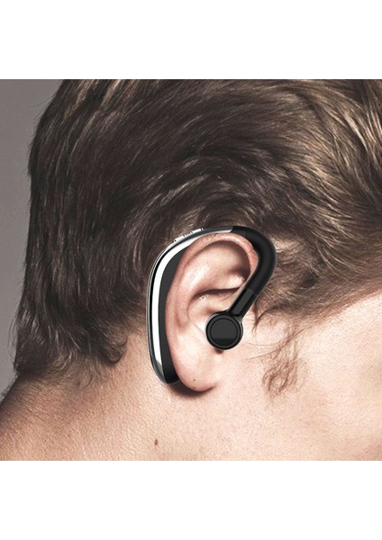 Bluetooth V5.0 Kulaklık Kablosuz Kanca Tasarımı Rahat Kulaklık Sol/sağ Kulak Kulaklık Için Alternatif Kulaklık (Siyah) (Yurt Dışından) modelleri