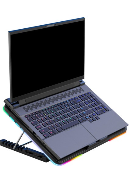 Dizüstü Bilgisayar Soğutma Pedi. 11-17,3 Inç Laptoplara Uygun, Açısı Ayarlanabilir Laptop Fanı, Telefon Tutuculu (Yurt Dışından) indirimleri