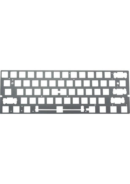 Alüminyum Fırça Eloksal Konumlandırma Kartı Plakası GH60 Pcb GK61 Hot Swap Pcb Için Plakaya Monte Stabilizatörler (Yurt Dışından)