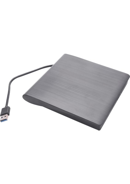 Harici CD DVD Sürücüsü Kılıflı USB 3.0 Optik Sürücü Taşınabilir Ince CD Rw Rom Sürücüsü Oynatıcı Burner Writer Rewriter Yüksek Hızlı Pro Dizüstü Bilgisayar Pc Dizü (Yurt Dışından)