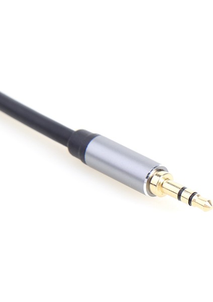 3.5mm Çift 6.35MM Ses Kablosu Adaptörü 3.5mm 6.35MM Jack Splitter Ses Kablosu Bilgisayar Mikser Amplifikatör Hoparlör (Yurt Dışından)
