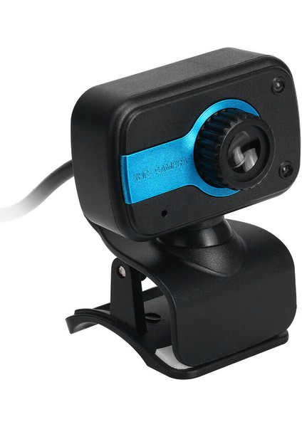 Pc Web Kamerası 720P USB Bilgisayar Kamerası Mikrofonlu USB Web Kamerası Video Kameralar (Yurt Dışından)