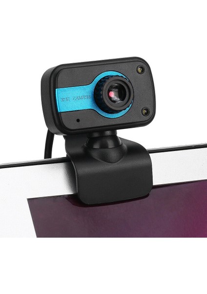 Pc Web Kamerası 720P USB Bilgisayar Kamerası Mikrofonlu USB Web Kamerası Video Kameralar (Yurt Dışından)