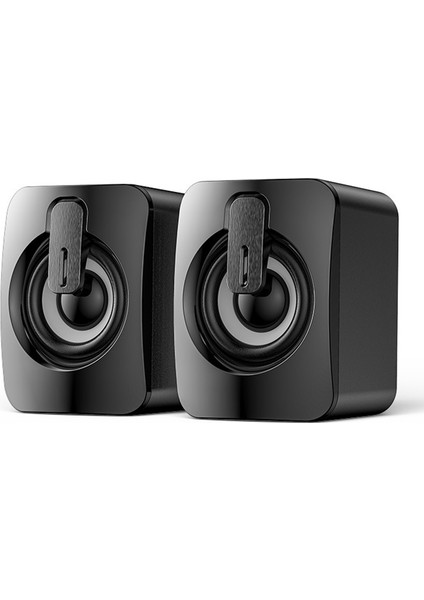 Bilgisayar Hoparlörleri Stereo Dizüstü Bilgisayar Hoparlörleri Bluetooth Olmayan Masaüstü Bilgisayar Masaüstü Hoparlörleri Mini Hoparlörler Multimedya Çift Kutusu (Yurt Dışından)