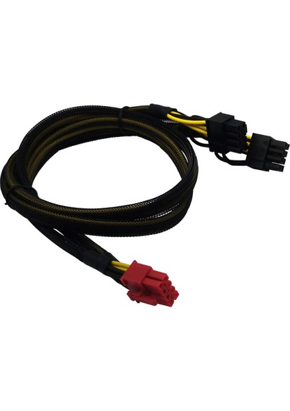 Cpu 8 Pin Erkek - Çift Pcıe 2x 8 Pin (6+2) Modüler Güç Kaynağı Için Erkek Gpu Güç Adaptörü Kablosu 25 Inç (63 Cm) (Yurt Dışından)