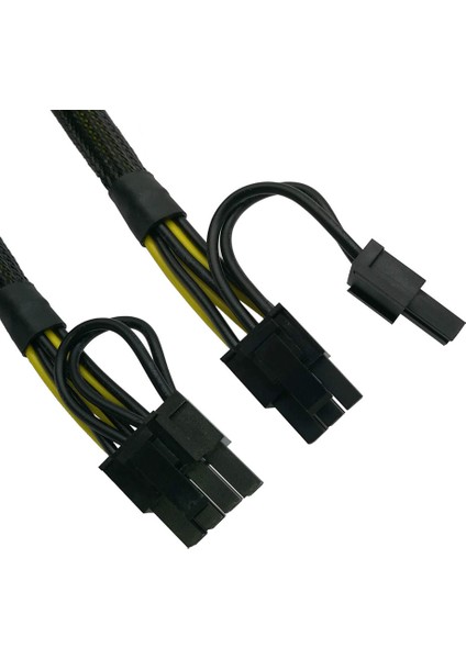Cpu 8 Pin Erkek - Çift Pcıe 2x 8 Pin (6+2) Modüler Güç Kaynağı Için Erkek Gpu Güç Adaptörü Kablosu 25 Inç (63 Cm) (Yurt Dışından)