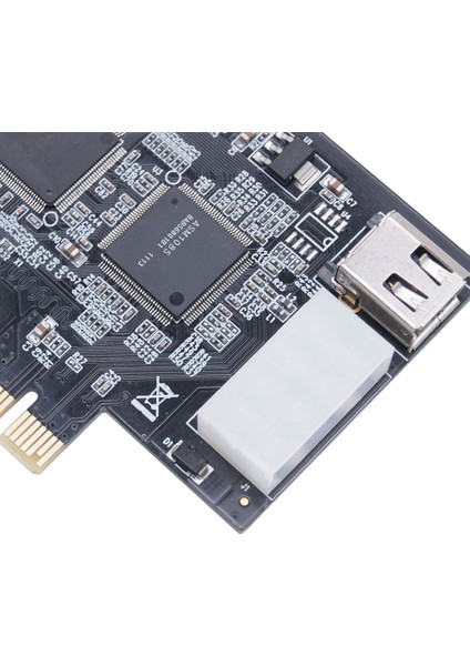 Pcı-E 1x Ieee 1394A 4 Bağlantı Noktalı (3+1) Firewire Kart Adaptörü 1394 A Pcıe, Masaüstü Için 6 Pin - 4 Pin Ieee 1394 Kablosu (Yurt Dışından)