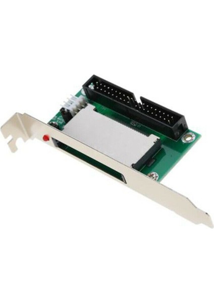 40-Pin Kompakt Flash Karttan 3.5 Ide Dönüştürücü Adaptör Pci Braketine Arka Panel (Yurt Dışından)