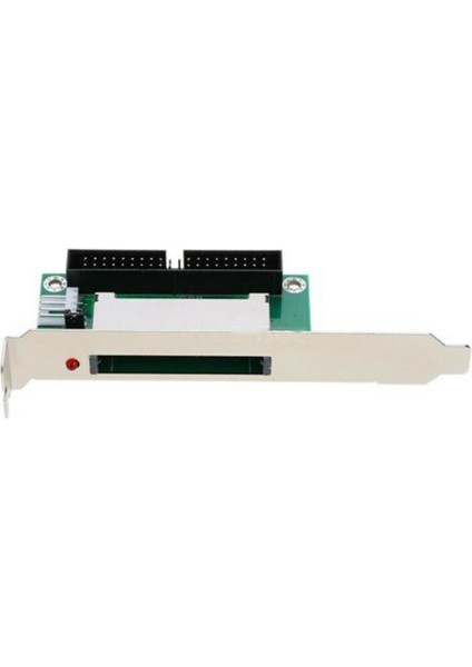 40-Pin Kompakt Flash Karttan 3.5 Ide Dönüştürücü Adaptör Pci Braketine Arka Panel (Yurt Dışından)