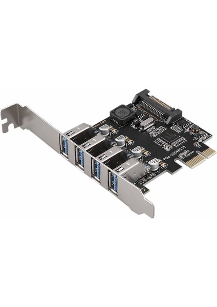 4 Port Usb3.0 Genişletme Kartı 5 Gbps Pci-E Pci Express Adaptör Dönüştürücü Pcie X1 X4 X8 X16 Windows 7/8/8.1/10/xp/vista (Yurt Dışından)