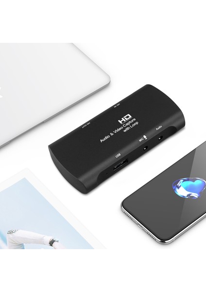 Video Yakalama Kartı 4K 1080P Usb3.0 Video Yakalama Cihazı, USB Kablosu ve Ses Kablosu ile (Yurt Dışından) modelleri