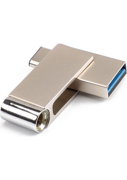 2 In 1 Otg Tip-C USB 3.0 Flash Sürücü 64 GB Kapasiteli U Disk Memory Stick Kalem Sürücü Usb3.0 Kalem Sürücüler Android Akıllı Telefon Tablet Pc 0141 (Yurt Dışından)
