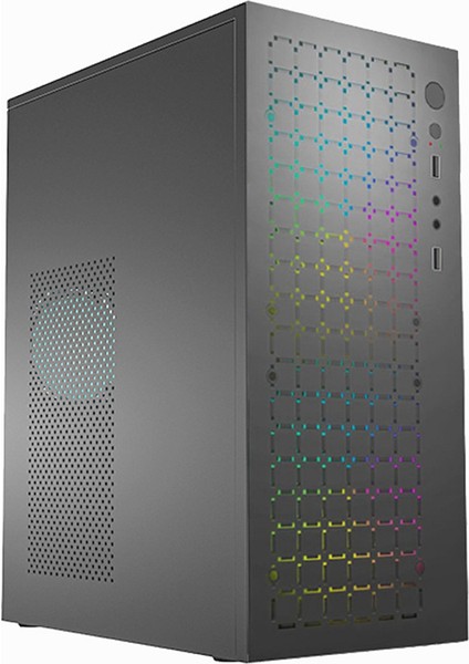 Mını Bilgisayar Kasası M-Atx/ıtx Bilgisayar Pc Usb2.0 Şasi Desteği SSD 3.5 Inç HDD Mini Psu Kılıfı (Yurt Dışından)