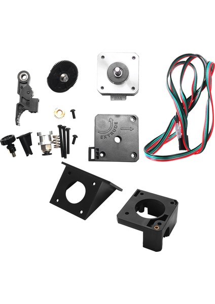3D Yazıcı Parçaları Için Ekstruder 1.75MM + NEMA17 Step Motor Için Ekstruder Tam Kitleri (Yurt Dışından)