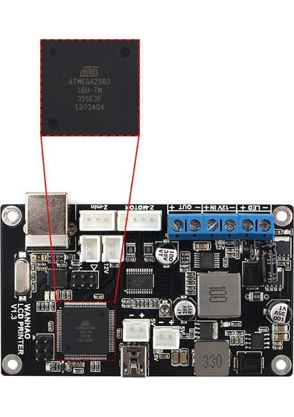 D7 LCD Yazıcı Anakart Ana Kontrol Panosu Teksir 7/7 Artı Dlp Sla 3D Yazıcı Parçaları (Yurt Dışından) fırsatları
