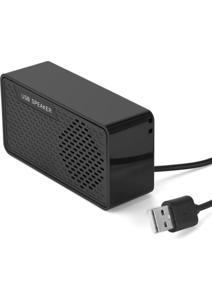 USB Hoparlörler Bilgisayar Hoparlör Tak ve Çalıştır Taşınabilir Hoparlör Çift Boynuz 3W Çıkış Usb2.0 ve Üzeri Için Uygun Pc Dizüstü Bilgisayarlar Için (Yurt Dışından)