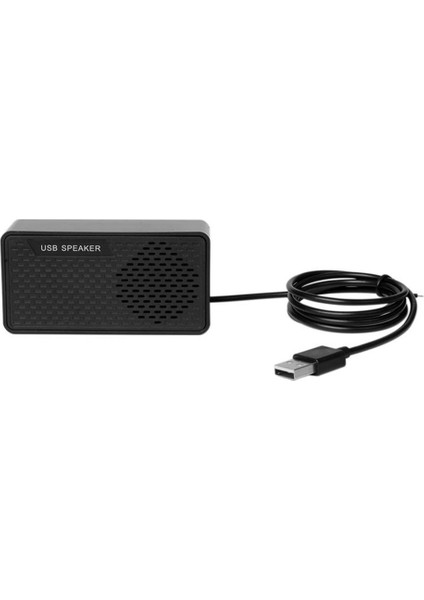 USB Hoparlörler Bilgisayar Hoparlör Tak ve Çalıştır Taşınabilir Hoparlör Çift Boynuz 3W Çıkış Usb2.0 ve Üzeri Için Uygun Pc Dizüstü Bilgisayarlar Için (Yurt Dışından)