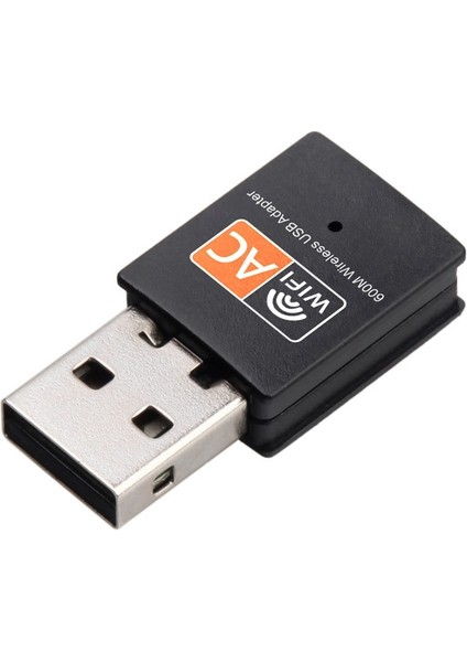 USB Wifi Adaptörü 2.4 Ghz 5 Ghz Çift Bant 600 Mbps Mini Kablosuz Ağ Kartı Dizüstü Dizüstü Bilgisayar Masaüstü Için (Yurt Dışından) fiyatları