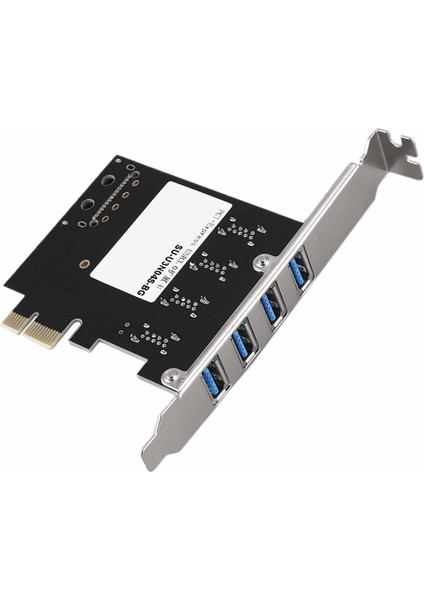 4 Port Usb3.0 Genişletme Kartı 5 Gbps Pci-E Pci Express Adaptör Dönüştürücü Pcie X1 X4 X8 X16 Windows 7/8/8.1/10/xp/vista (Yurt Dışından)