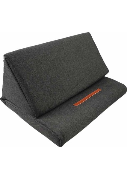 Çok Fonksiyonlu Dizüstü Bilgisayar Yastık Tutucu Renkli Tur Masası Tablet Standı Yastık Polyester Pamuk Pc Okuma Braketi Yastık (Siyah) (Yurt Dışından)