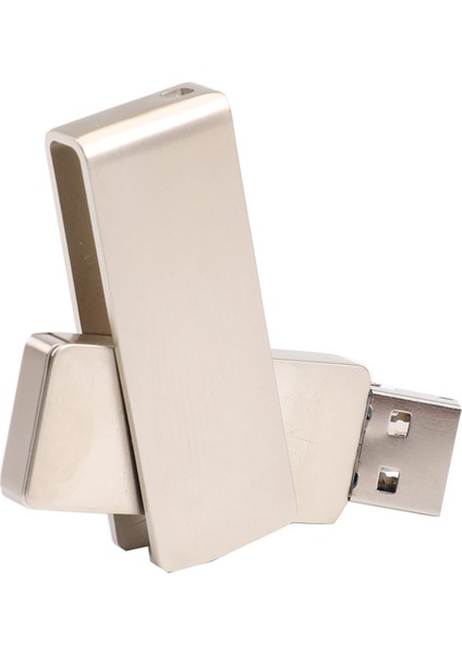 2 In 1 Otg USB Flash Sürücü 3.0 Mikro USB 32 GB Kapasiteli U Disk Memory Stick Kalem Sürücü Android Akıllı Telefon Tablet Pc Için Metal Kare Çevirme (Yurt Dışından)
