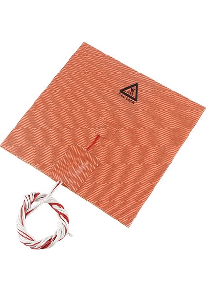 3D Yazıcı Aksesuarları 200 x 200MM 200V 500W Sıcak Yatak Silikon Ped Yapışkanlı Yüksek Sıcaklık -10 (Yurt Dışından)