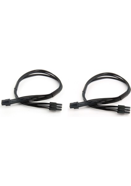 Mini 6 Pin - 6 Pin Pcı Express Ekran Kartı Güç Adaptörü Kablosu, Pro G5 14 Inç (35 Cm) (2'li Paket) (Yurt Dışından)