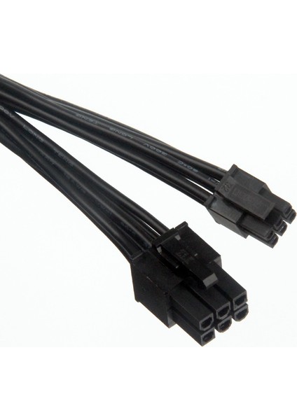 Mini 6 Pin - 6 Pin Pcı Express Ekran Kartı Güç Adaptörü Kablosu, Pro G5 14 Inç (35 Cm) (2'li Paket) (Yurt Dışından)