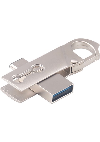 2 In 1 Otg Type-C USB 3.0 Flash Sürücü 64 GB Kapasiteli U Disk Memory Stick Kalem Sürücü Usb3.0 Kalem Sürücüler Android Akıllı Telefon Tablet Pc CW10215 (Yurt Dışından)