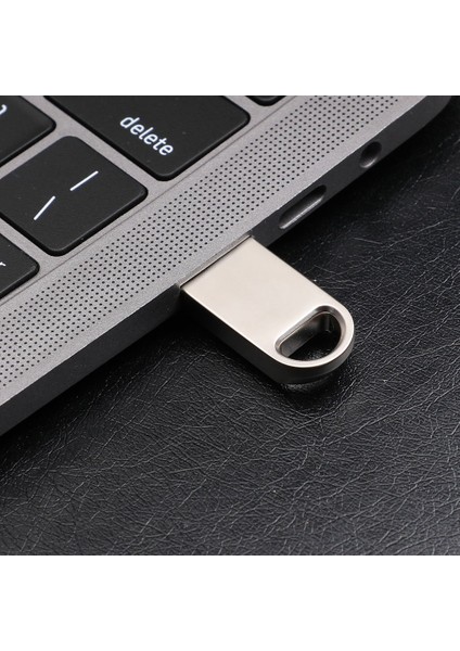 USB Flash Sürücü 32 GB Kalem Sürücü Pendrive Metal Gümüş U Disk Memoria Cel USB Sopa Hediye (Yurt Dışından) fiyatları
