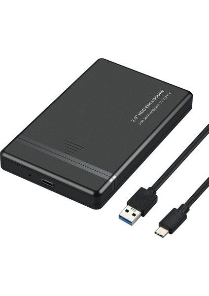 USB 3.1 5 Gbps 2.5 Inç Taşınabilir Sata Harici Iletim Kapatma HDD Sabit Muhafaza Disk Kutusu Kutusu Harici Sabit Disk Fo (Yurt Dışından)