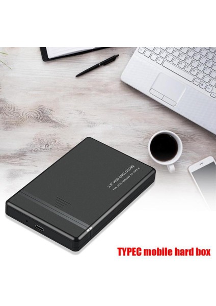 USB 3.1 5 Gbps 2.5 Inç Taşınabilir Sata Harici Iletim Kapatma HDD Sabit Muhafaza Disk Kutusu Kutusu Harici Sabit Disk Fo (Yurt Dışından)
