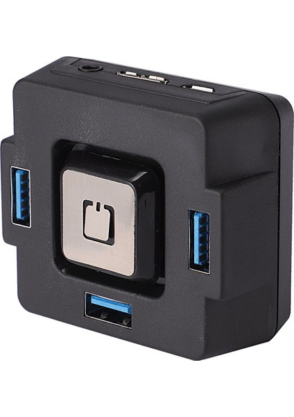 Masaüstü Bilgisayar Pc Kasa Güç Kaynağı Açma/kapama Sıfırlama Düğmesi Anahtarı Blok Uzatma Kablosu 3 USB Bağlantı Noktası Çift Ses Fişi ile (Yurt Dışından) fırsatları