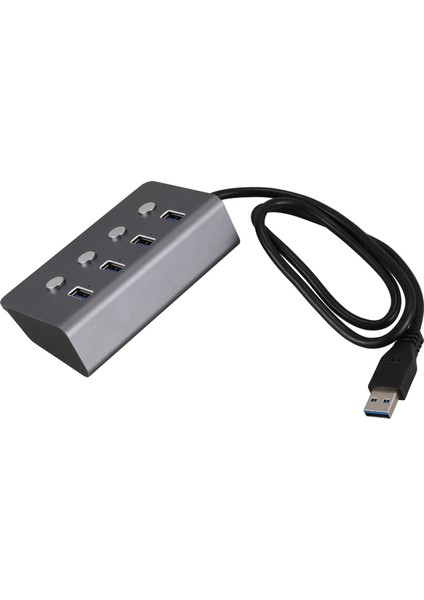 USB 3.0 Hub 4 Bağlantı Noktalı, LED Açma/kapama Anahtarlı USB C Ayırıcı Adaptör, Yüksek Hızlı, Pc Dizüstü Bilgisayar Için Uygun (Yurt Dışından)